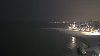 Weather camera view of Edgewater Beach.