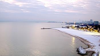 Weather camera view of Edgewater Beach.