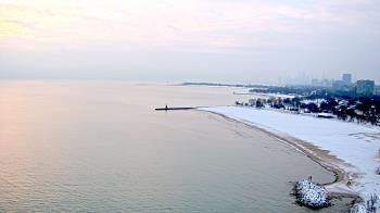 Weather camera view of Edgewater Beach.