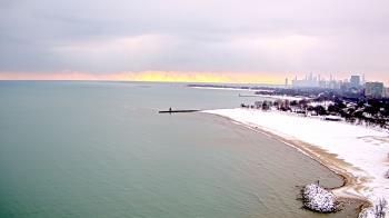 Weather camera view of Edgewater Beach.