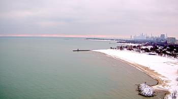 Weather camera view of Edgewater Beach.