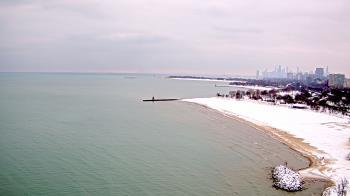 Weather camera view of Edgewater Beach.