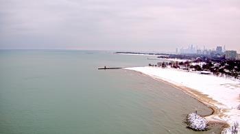 Weather camera view of Edgewater Beach.