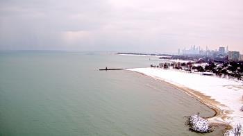 Weather camera view of Edgewater Beach.