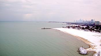 Weather camera view of Edgewater Beach.