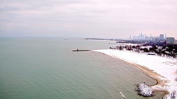 Weather camera view of Edgewater Beach.
