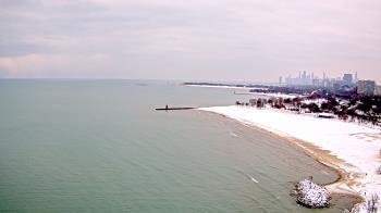 Weather camera view of Edgewater Beach.
