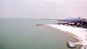 Weather camera view of Edgewater Beach.
