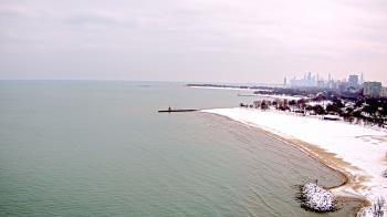 Weather camera view of Edgewater Beach.
