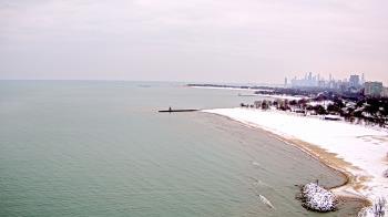 Weather camera view of Edgewater Beach.