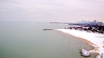 Weather camera view of Edgewater Beach.