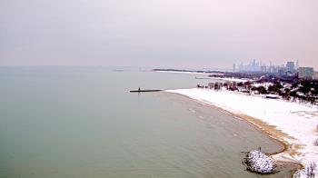 Weather camera view of Edgewater Beach.