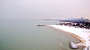 Weather camera view of Edgewater Beach.