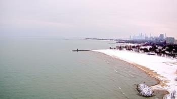 Weather camera view of Edgewater Beach.