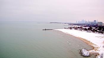 Weather camera view of Edgewater Beach.