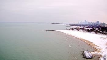 Weather camera view of Edgewater Beach.