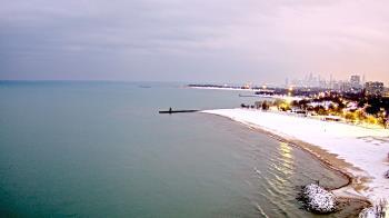 Weather camera view of Edgewater Beach.