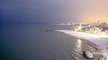 Weather camera view of Edgewater Beach.