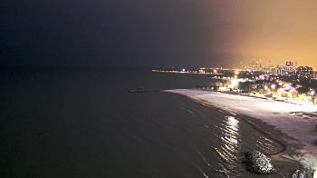 Weather camera view of Edgewater Beach.