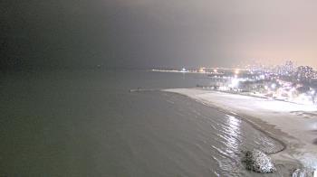 Weather camera view of Edgewater Beach.