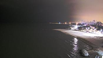 Weather camera view of Edgewater Beach.