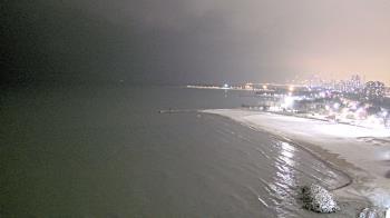 Weather camera view of Edgewater Beach.