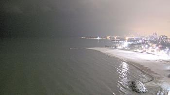 Weather camera view of Edgewater Beach.