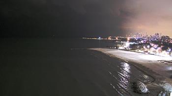 Weather camera view of Edgewater Beach.
