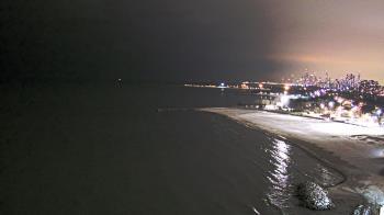 Weather camera view of Edgewater Beach.