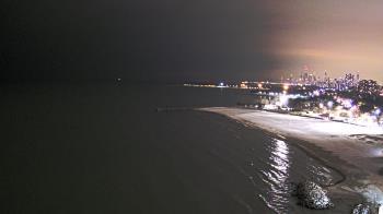 Weather camera view of Edgewater Beach.