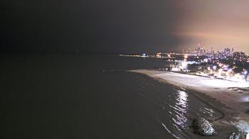 Weather camera view of Edgewater Beach.