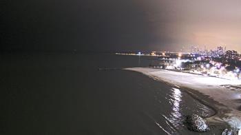 Weather camera view of Edgewater Beach.