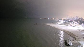 Weather camera view of Edgewater Beach.