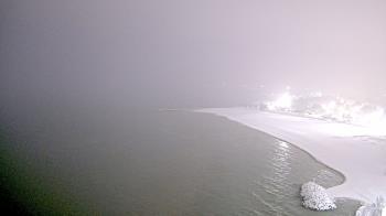 Weather camera view of Edgewater Beach.