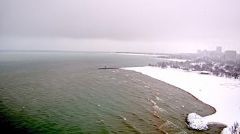 Weather camera view of Edgewater Beach.