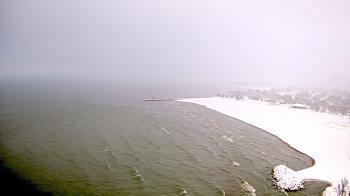 Weather camera view of Edgewater Beach.
