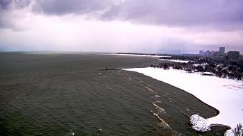 Weather camera view of Edgewater Beach.