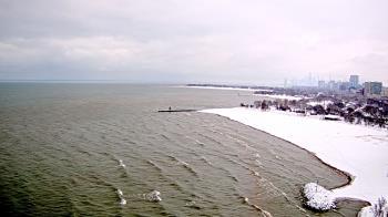 Weather camera view of Edgewater Beach.