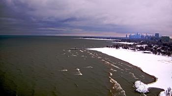 Weather camera view of Edgewater Beach.