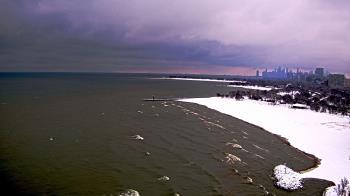 Weather camera view of Edgewater Beach.