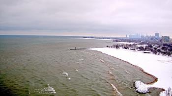 Weather camera view of Edgewater Beach.