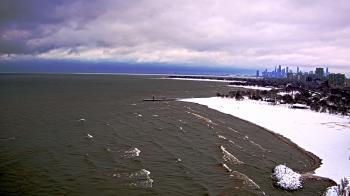 Weather camera view of Edgewater Beach.