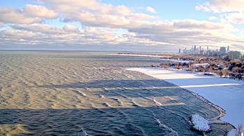 Weather camera view of Edgewater Beach.