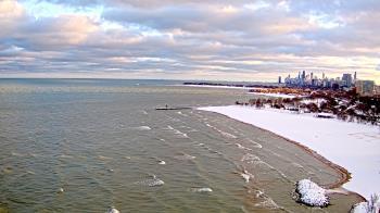Weather camera view of Edgewater Beach.