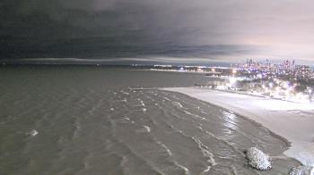 Weather camera view of Edgewater Beach.