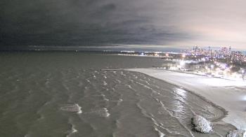 Weather camera view of Edgewater Beach.