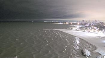 Weather camera view of Edgewater Beach.