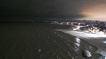 Weather camera view of Edgewater Beach.