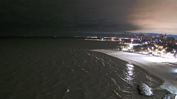 Weather camera view of Edgewater Beach.