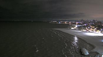 Weather camera view of Edgewater Beach.